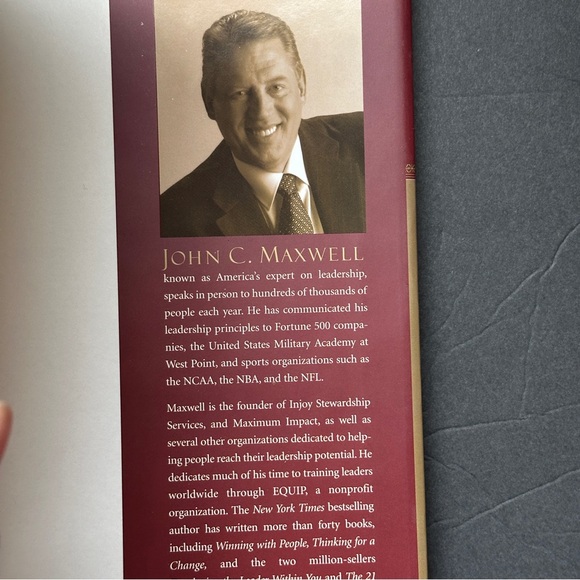 The 360 Degree Leader by John C. Maxwell | Personal Development |Hardcover Book - Picture 4 of 13